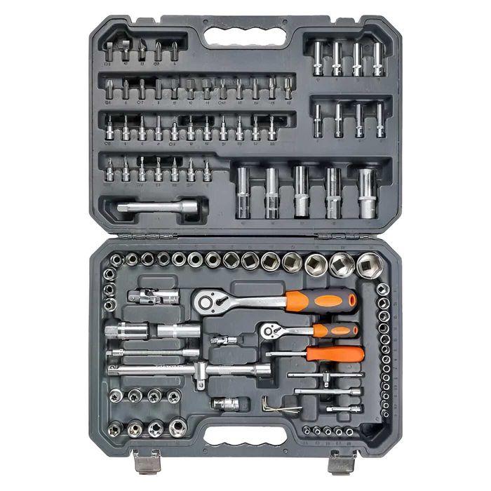 Набір інструментів AIRLINE 108 ел хром-ванадій набор головок ключей PL