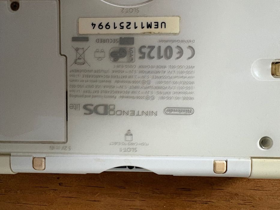 Nintendo DS lite + 7 jogos
