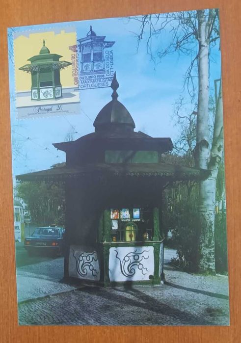 Postal Quiosques de Lisboa - Portugal