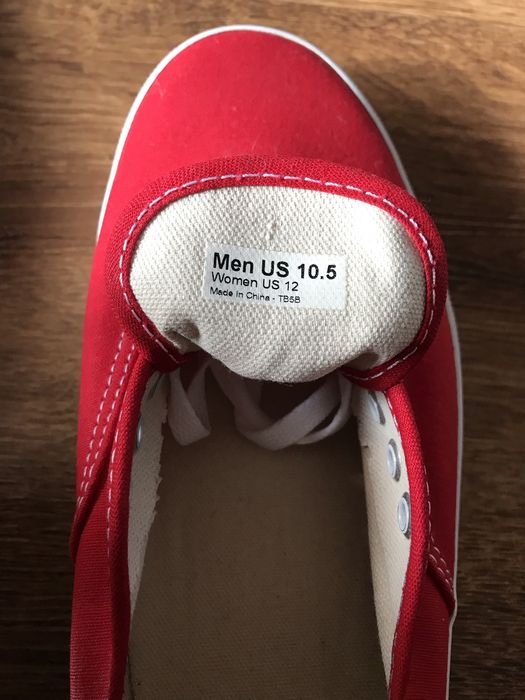 Buty Vans czerwone
