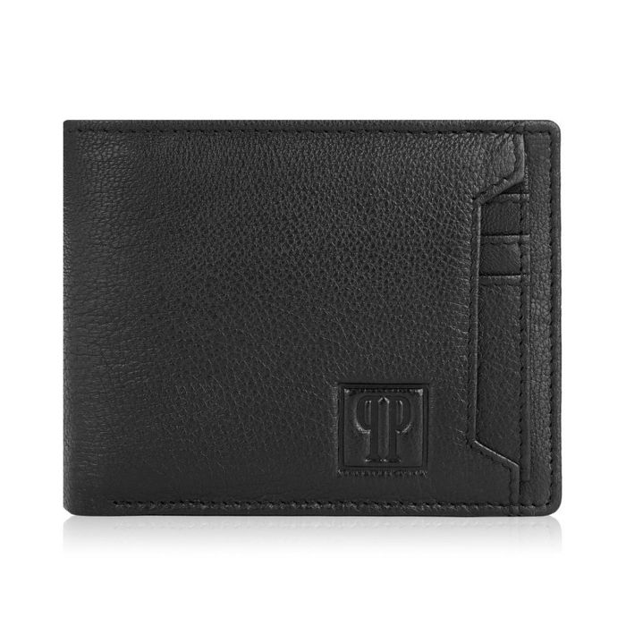 czarny portfel męski skórzany rfid paolo peruzzi t-78-bl