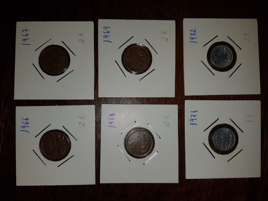 Moedas 10 centavos da republica portuguesa