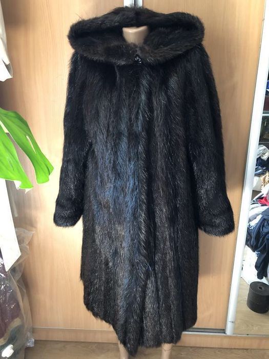 Шуба из нутрии шуба з хутра нутріі xxl-3xl