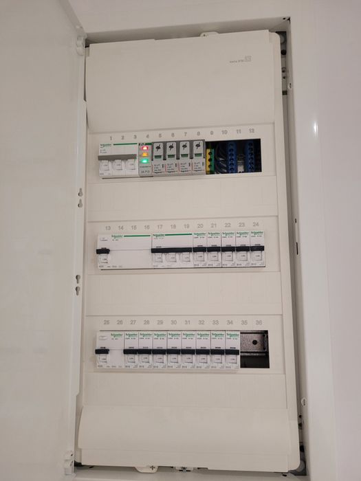 Elektryk Warszawa, Pomiary, awarie, podłączenia płyt, termowizja