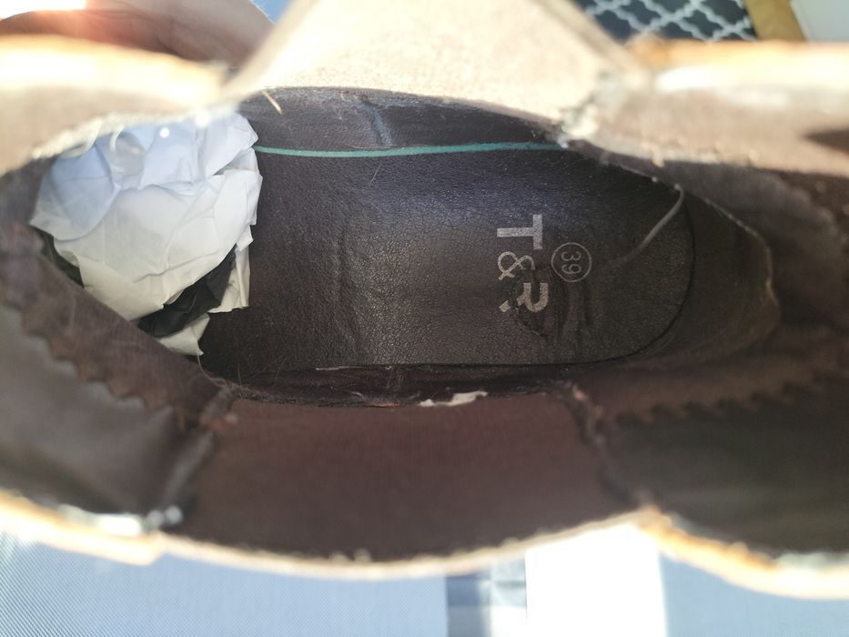 Sztyblety damskie buty  dwa razy założone