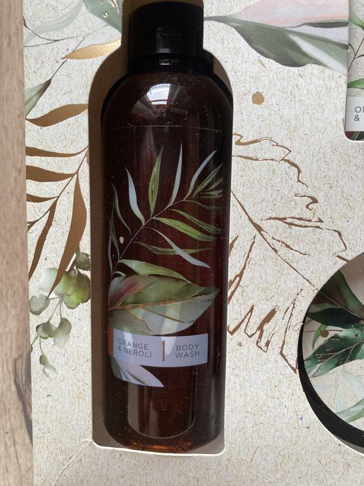 Zestaw kosmetyków orange&neroli bath collection vegan vegańskie