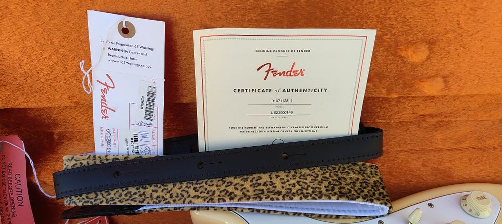 Fender stratocaster YJM US2023