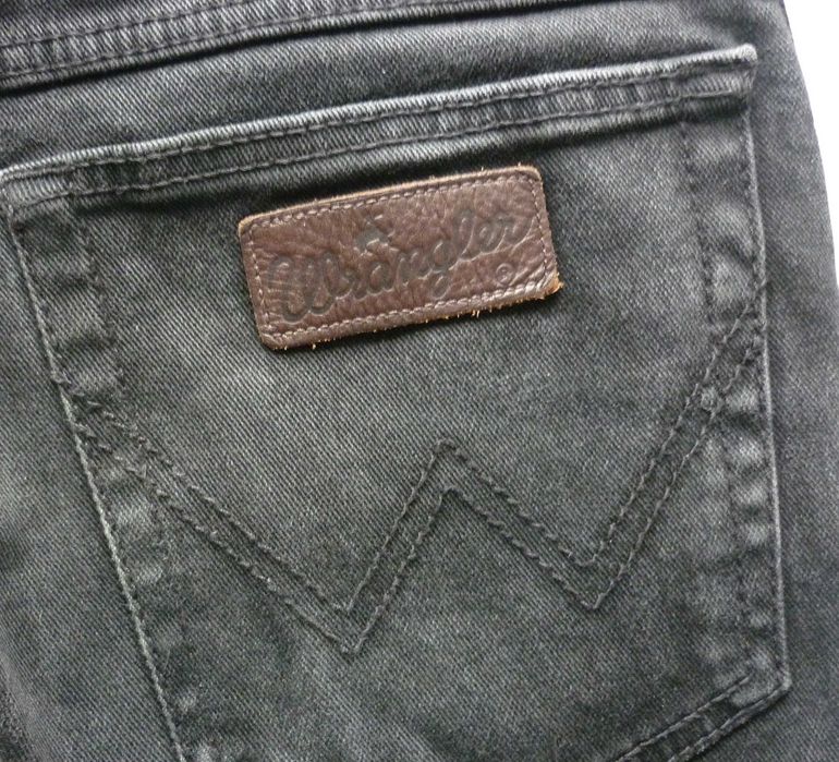 Męskie spodnie jeansowe WRANGLER rozm L W33 L36 STRETCH wysyłka gratis