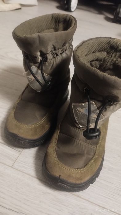 Зимние мембранные ботинки сапоги 14 см по стельке