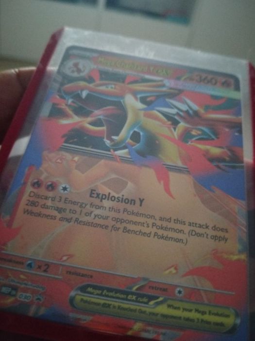 Cartas originais Charizards