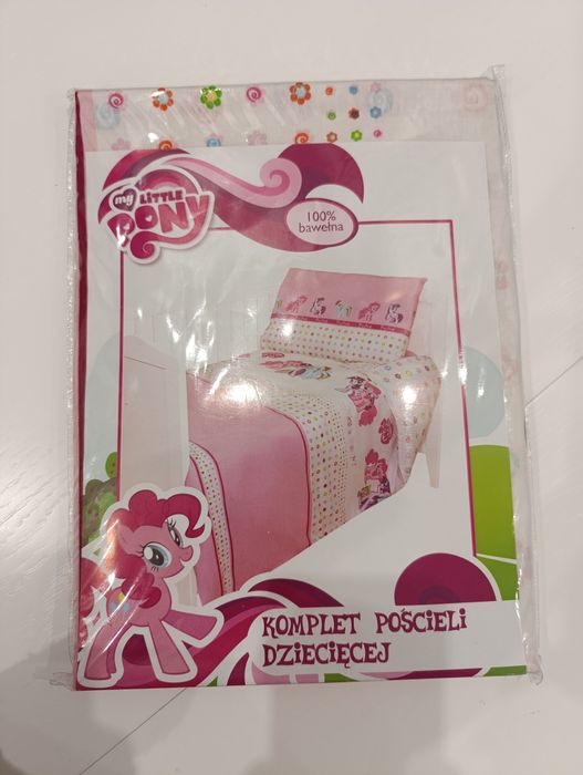 Komplet nowej pościeli my little pony 100x135