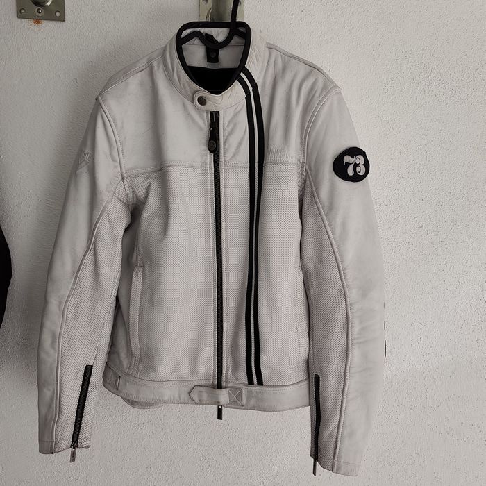 Casaco Motard By City Cabedal pendurado S