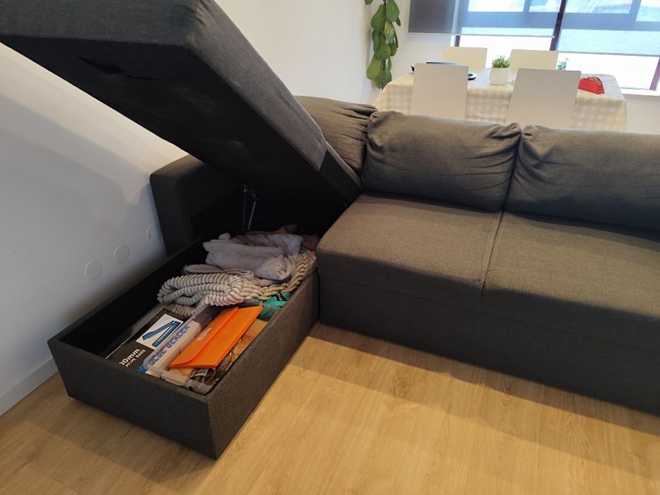 Sofá Com Chaise Longue