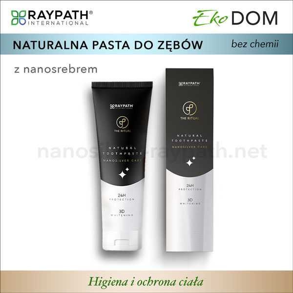 Naturalna pasta do zębów z nanosrebrem Raypath