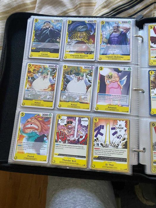 +500 Cartas Variadas One piece, c uc r