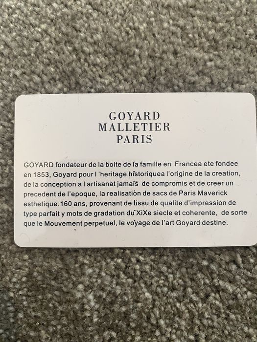 portfel goyard.