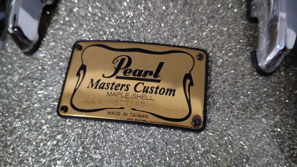 PEARL Masters Custom MMX Maple Silver Sparkle 10,12,14,20"