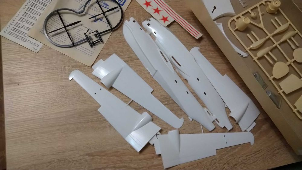 Сборная модель самолёта BE-6 Plasticart 1/72