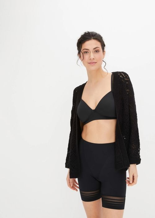 B.P.C kolarki shape modelujące z siateczką czarne r.46