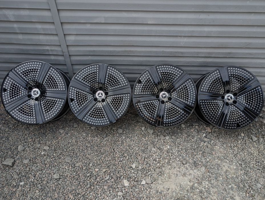 Комплект титанових дисків Mercedes 5/112 R20 5*112 20 ET50 EQE