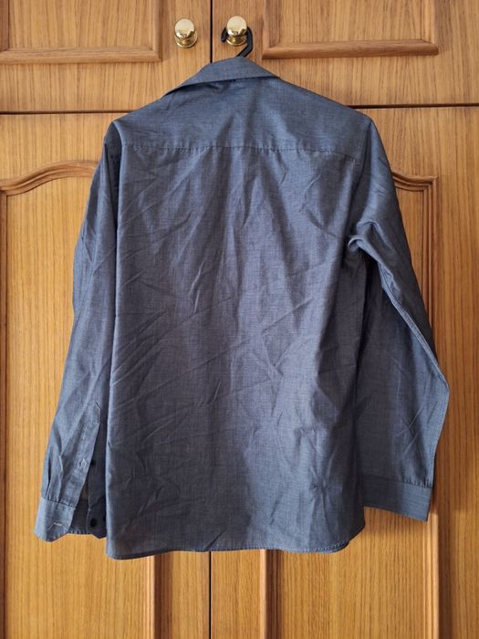 Camisa Manga Comprida Cinzenta T: 38 Primark