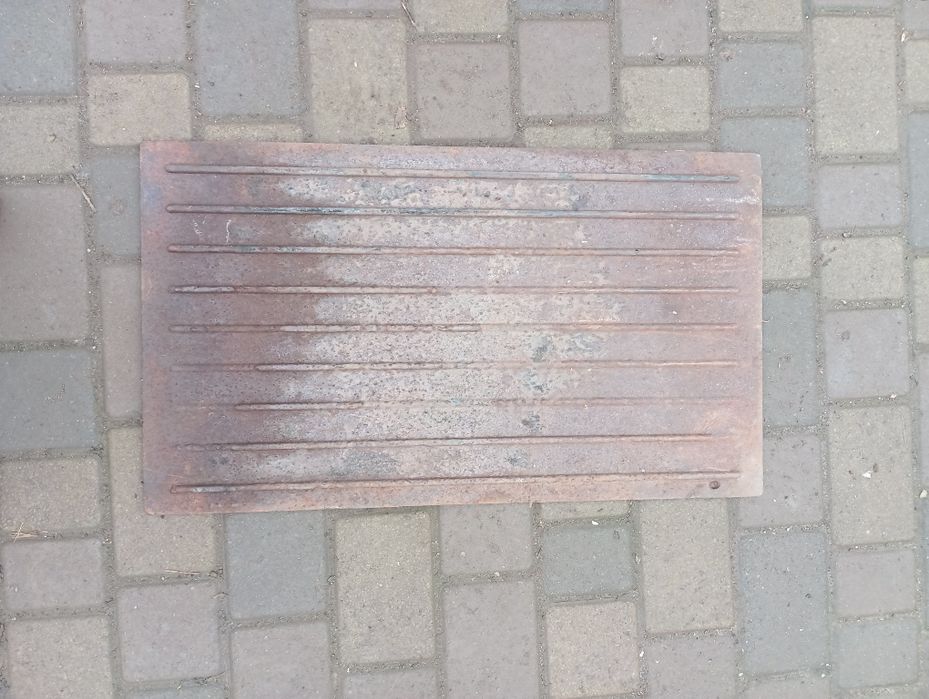 Плита чугунная для печи . Плита чавунна.
