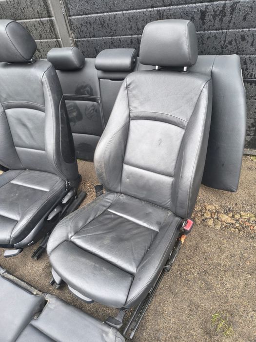 Wnetrze sporty e90 lci skora