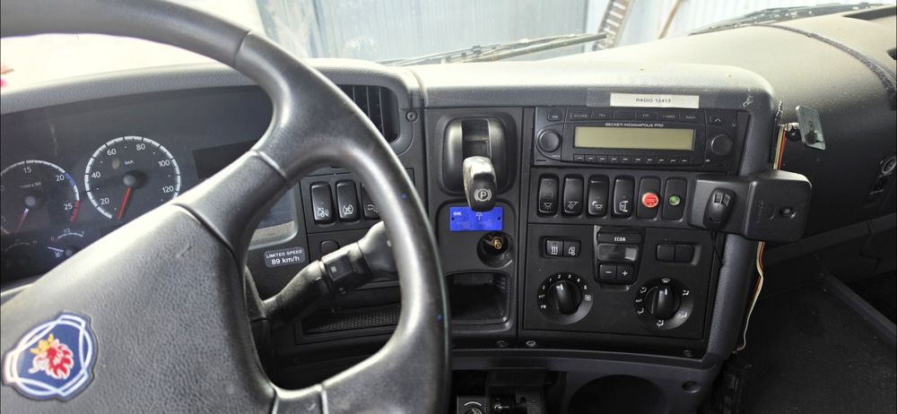 Scania r380 2007 rama bdf tank kontener cysterna