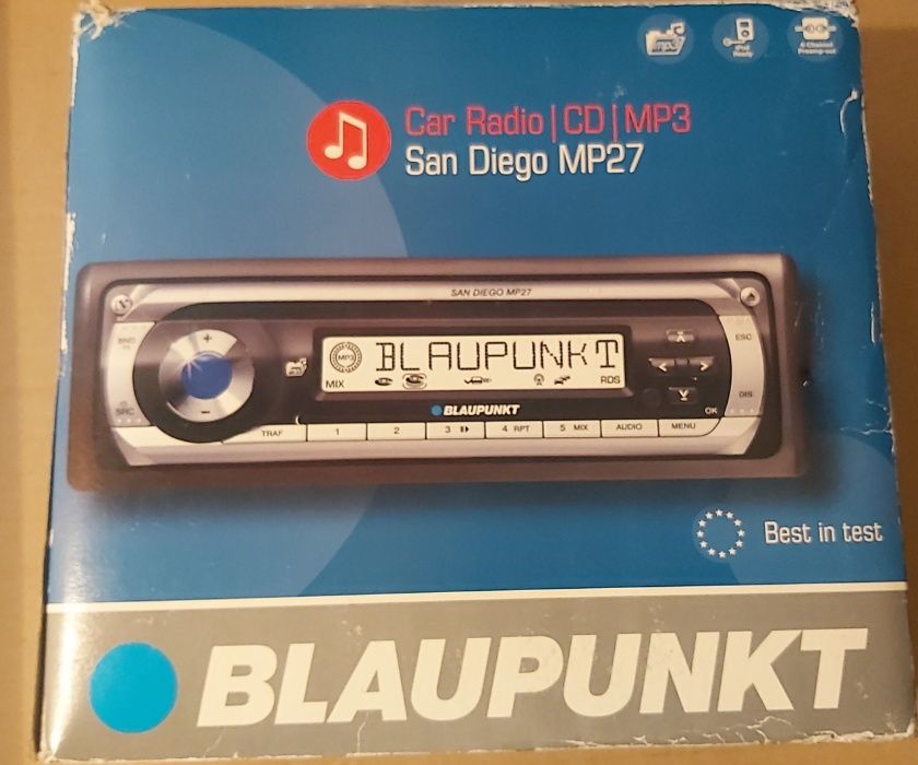 Auto Rádio BLAUPUNKT Novo sem frente