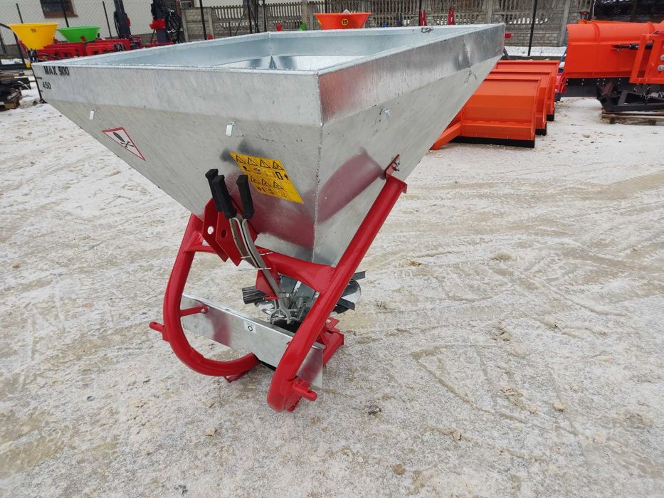 Siewnik ogrodowy nawozow lejek kosz 200/500I tarczowy