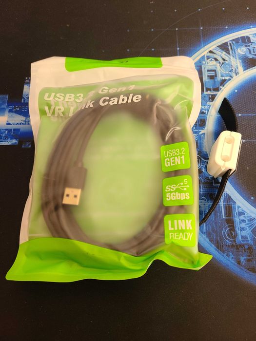 Кабель Oculus Link Meta Quest 3, Quest/2 Type- C 3,2 Gen1, 3 м.