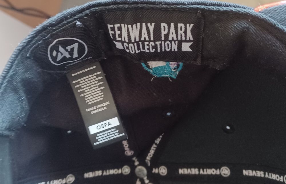 Boné basebol Boston Red Sox Fenway Park