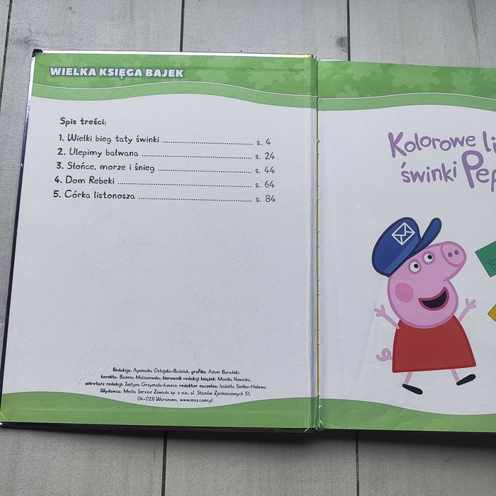 Wielka księga bajek Świnka Peppa