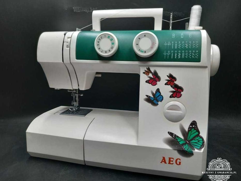 AEG Maszyna do szycia do skóry ,smyczy, jeansu , GWARANCJA 12 MIESIECY
