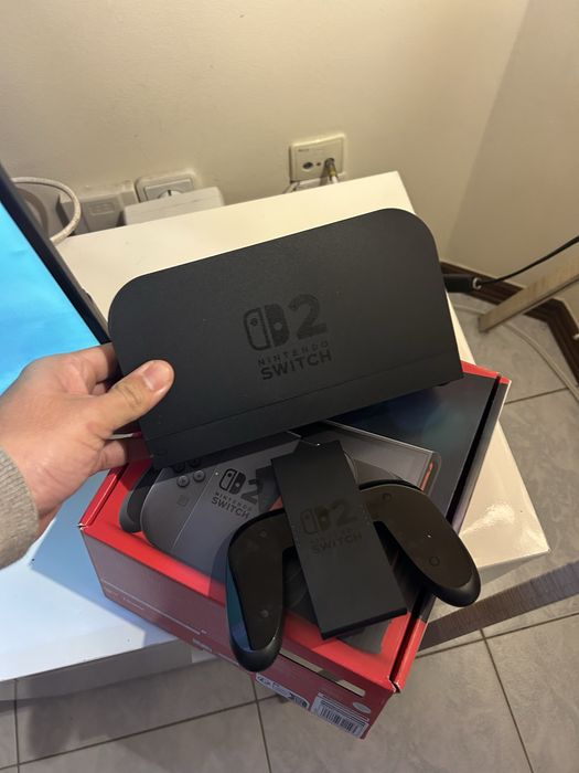 Nintendo Switch 2 – COMO NOVA | Com caixa e acessórios