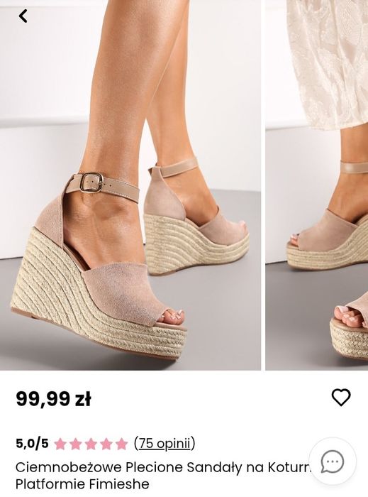 Buty na koturnie