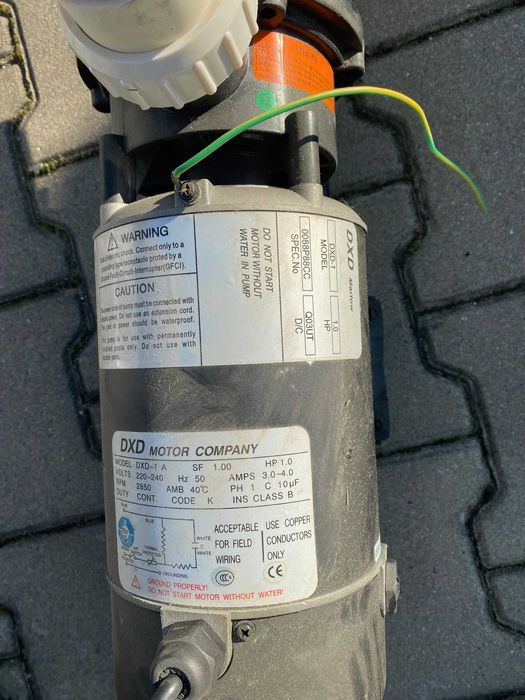 Pompa wanny z hydromasażem DXD-1A