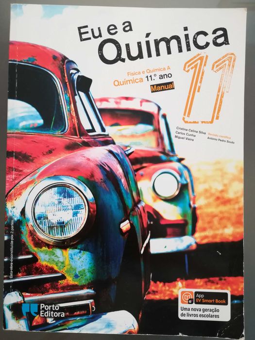 Eu e a Química 11, Manual e caderno de atividades, Química 11º ano