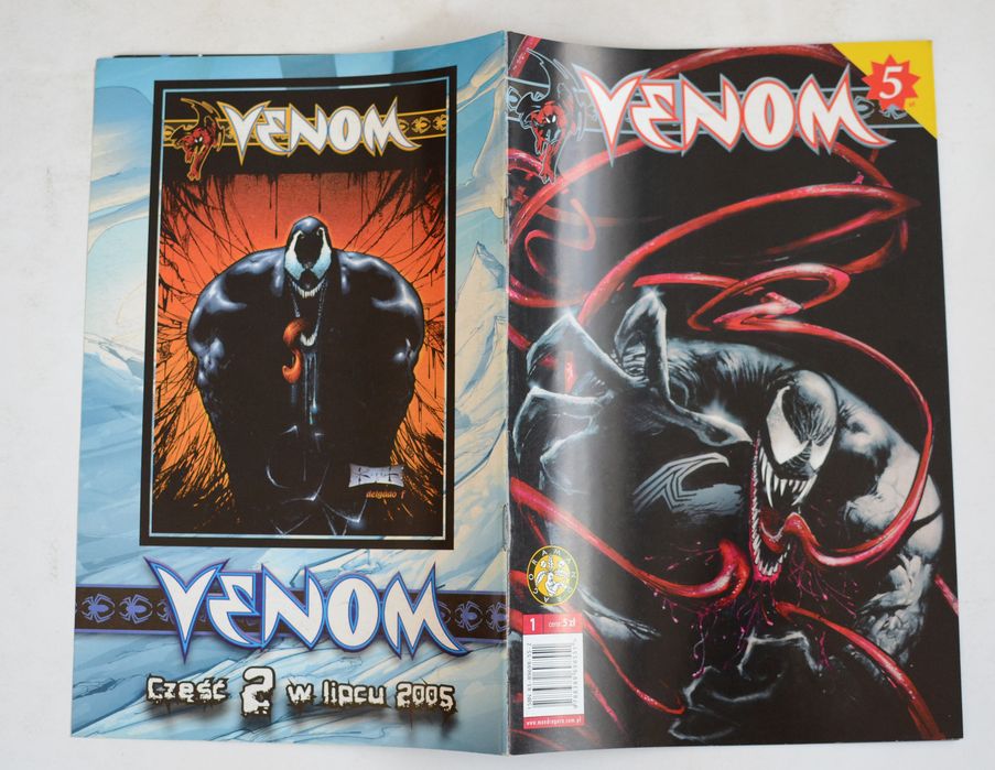 Venom #1 Dreszcz część 1 Mandragora komiks Marvel