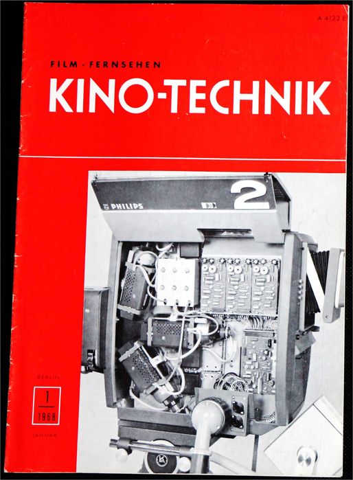 Kino- Technik (Film- Fernsehen)  rok 1968 czasopismo