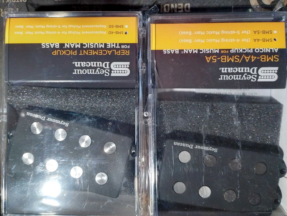 Для бас гитары-звукосниматели DiMarzio  SEYMOUR DUNCAN