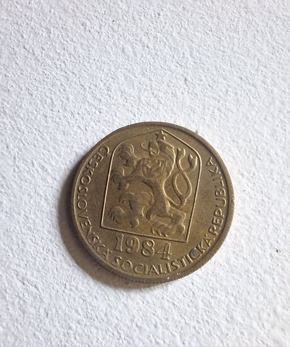 20 halerzy Moneta czechoslowacka  1984