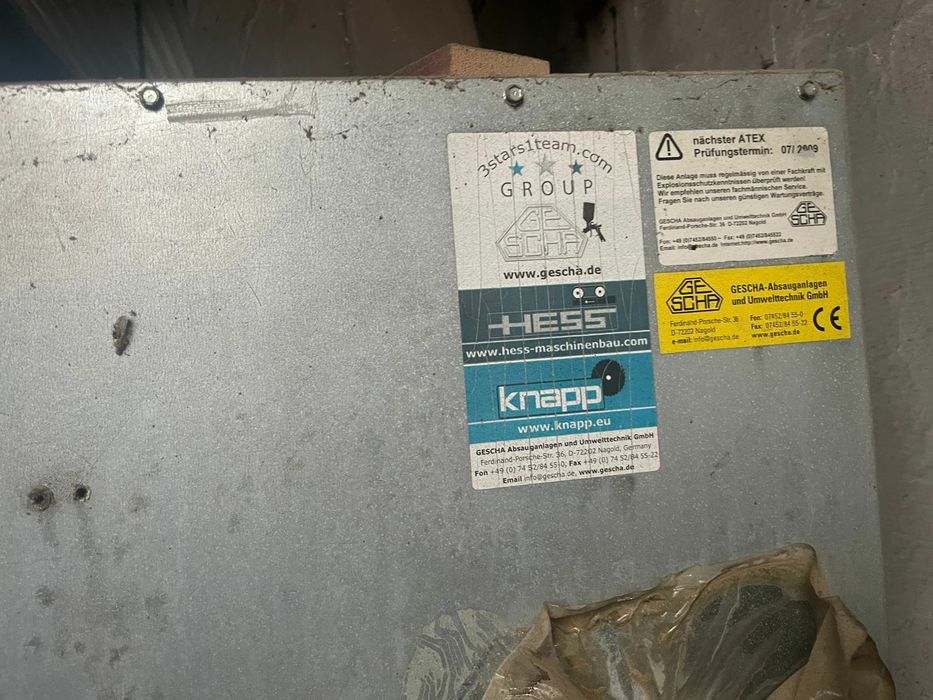 Вытяжка удаления лакокрасочного тумана