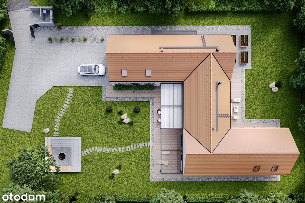 Smolec, działka 1643m2+las 400m2, z projektem i pozwoleniem na budowę!