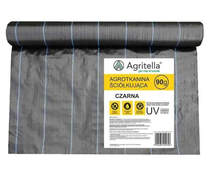 Agrotkanina 70g 90g 110g 135g czarna na CHWASTY Różne wymiary Import