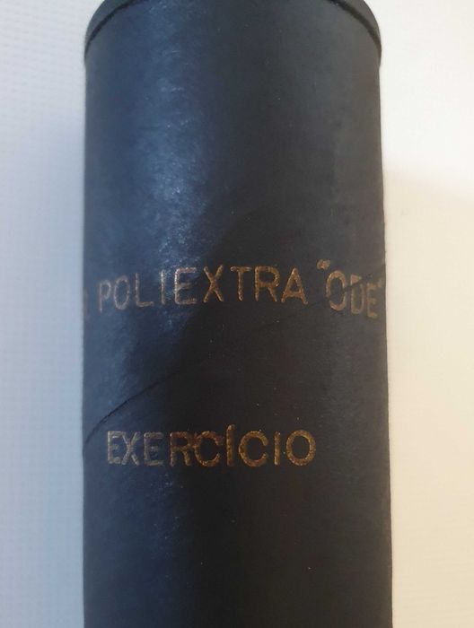 Antiga Caixa de granada de exercício Poliextra ODE militar - 1977