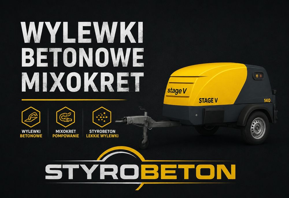 Wylewki / posadzki betonowe mixokret styrobeton