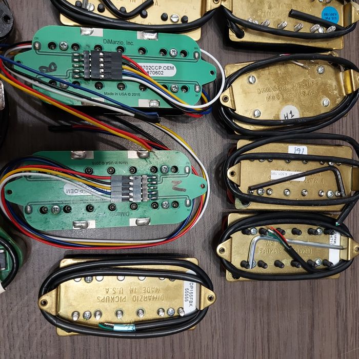 Сет Dimarzio Steve's special та Paf Pro