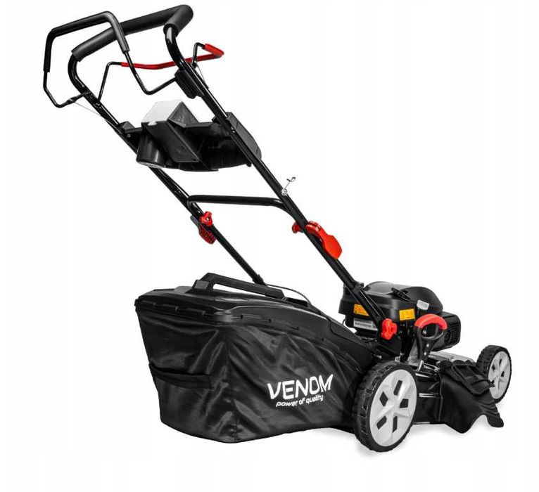 Бензинова газонокосарка Venom 53 см, 60 л, 2,8 кВт косилка самохідна