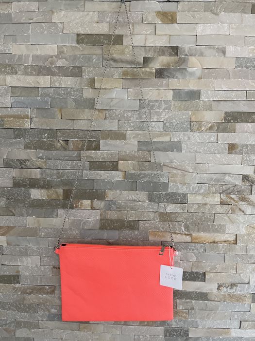 Torebka Kopertowka neon pomaranczowa